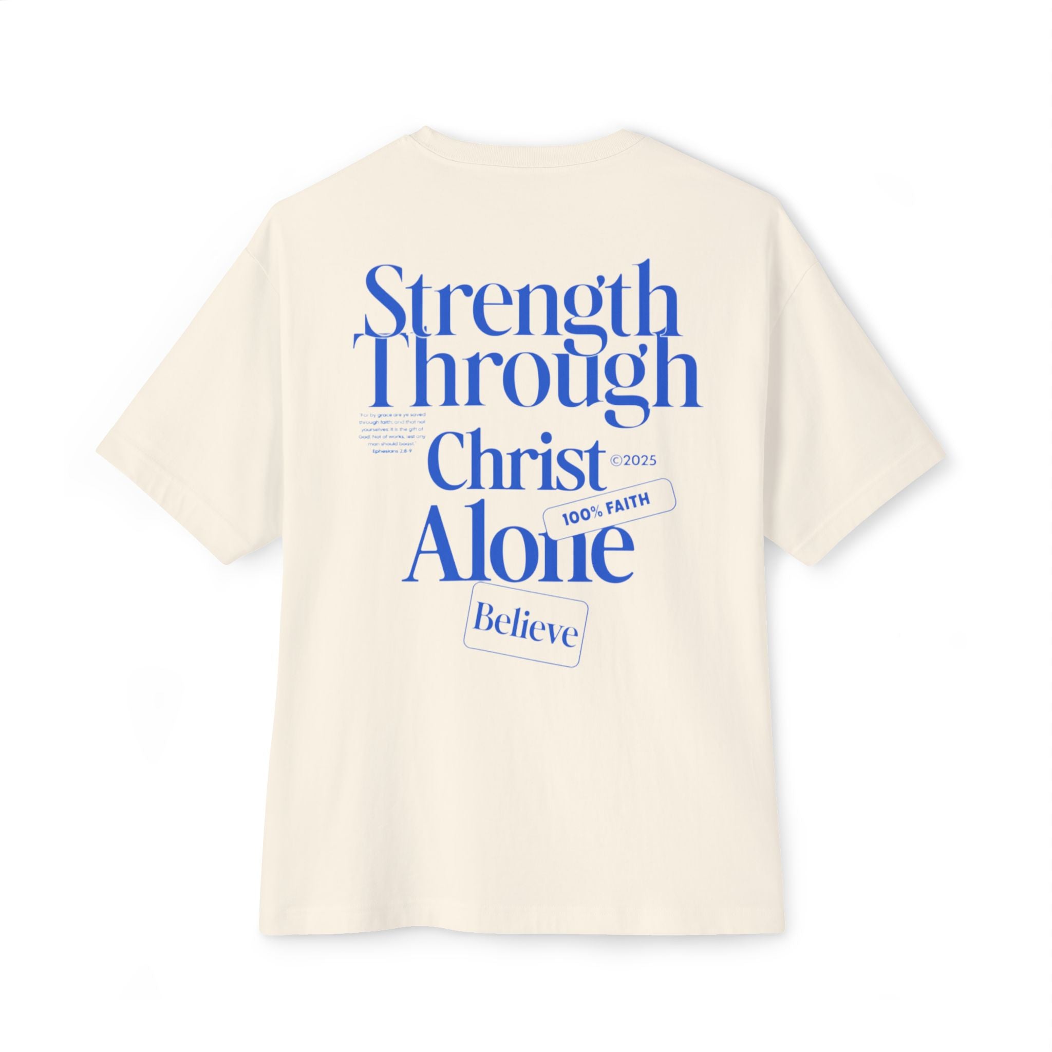 "Strength Through Christ Alone" Tee