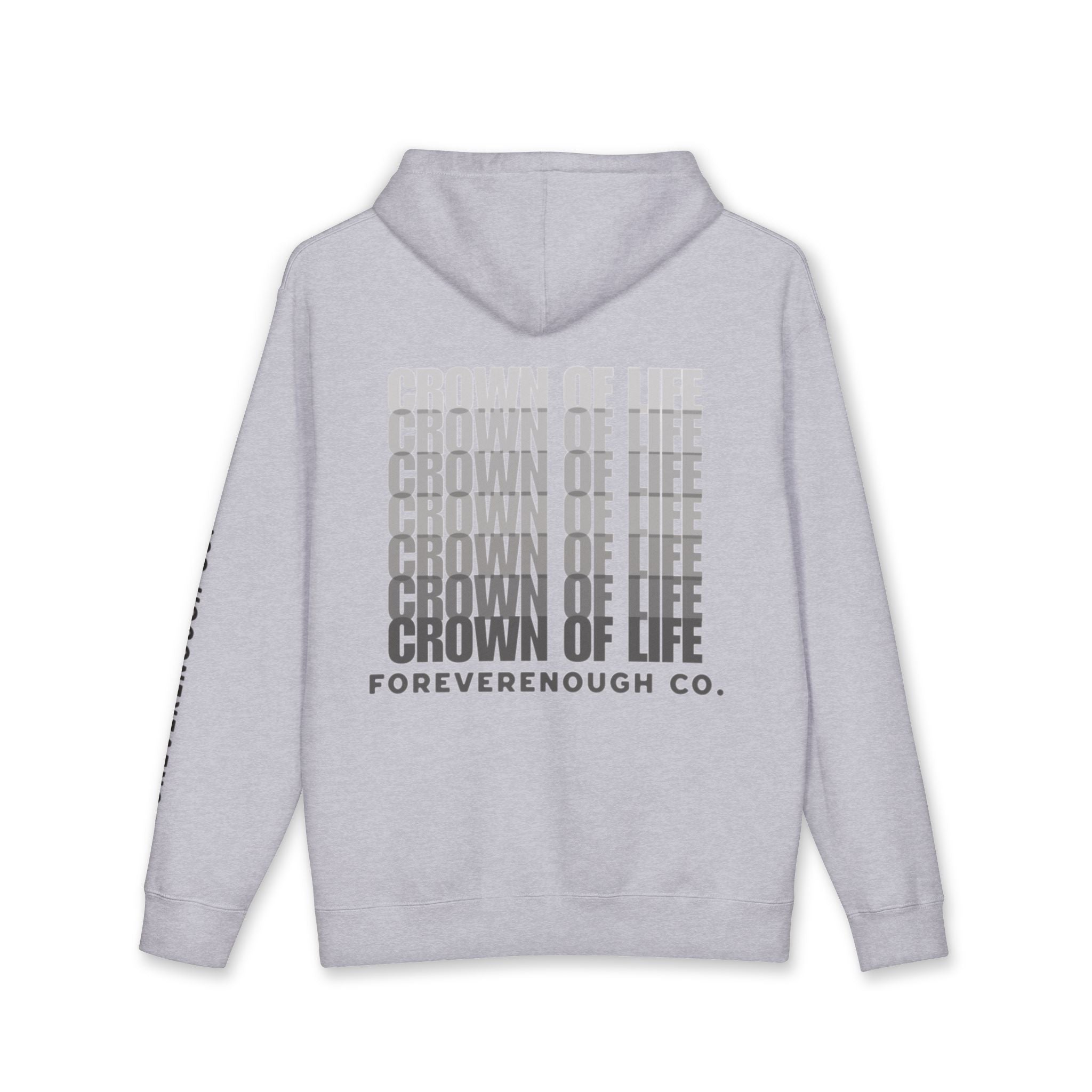 "Crown of Life" Gradient Fade Hoodie